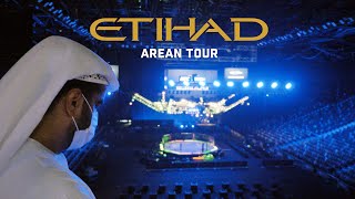 BEHIND THE SCENES TOUR OF FIGHT ISLAND ETIHAD ARENA.