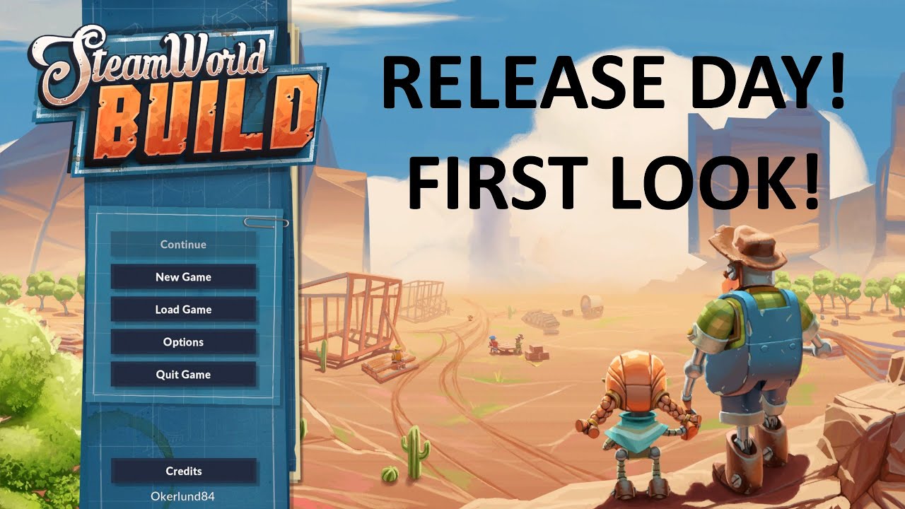 SteamWorld Build release day! My first look! - YouTube