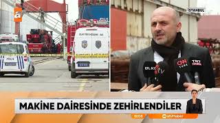 Bugün Tuzla Tersanesi'ndeki korkunç patlama haberi zehirli gaz sızıntısı çıktı / İşçiler zehirlendi