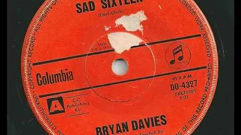 Bryan Davies - Sad Sixteen - 1961 - Columbia DO-4327