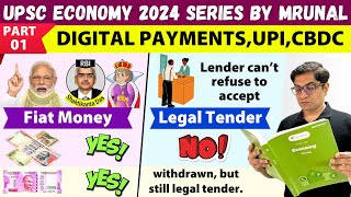 Economy Win24 Ep01: Digital Payment, UPI, Card Tokenization, CBDC, Cryptocurrency @TheMrunalPatel screenshot 1