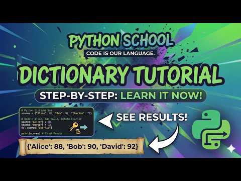 🐍 Python Dictionaries Explained for Beginners (Step-by-Step Guide) #python #learnpython