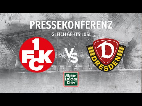 Pressekonferenz nach dem Relegations-Hinspiel gegen die SG Dynamo Dresden
