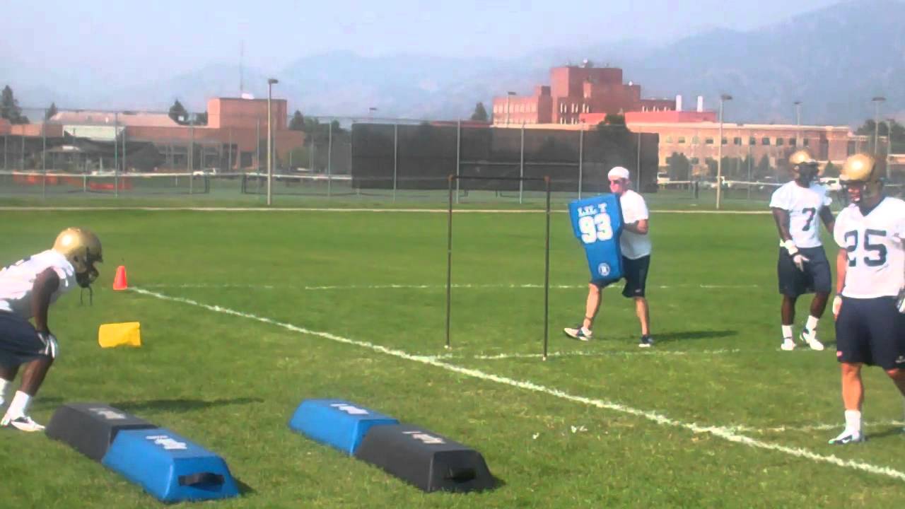 Running Back Blocking Drill Part 2 YouTube