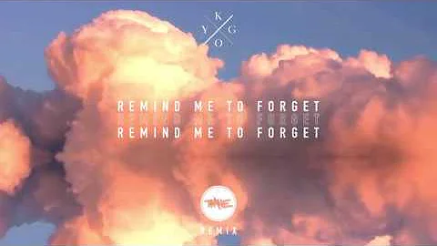 Kygo & Miguel - Remind Me To Forget (Twalle Remix)