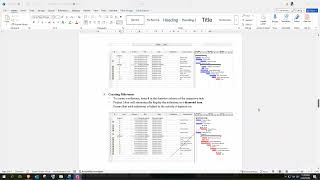 Developing A Gantt Chart on Project Libre 2026