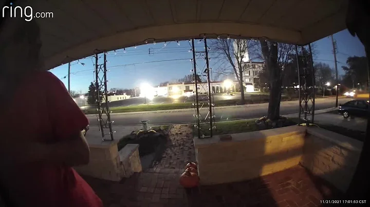 Ring camera footage of Darrell E. Brooks being arrested (Courtesy of Daniel Rider/TMX)