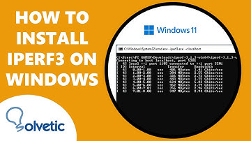 How to Install iPerf3 on Windows ✔️ Network Speed Test Software