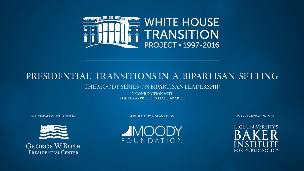 Presidential Transitions in a Bipartisan Setting