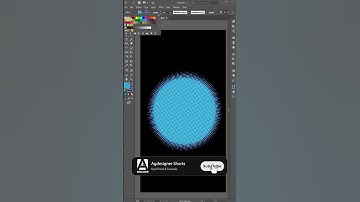 Halftone Effect Easy Process Adobe Illustrator #agdesigner #illustratorshorts #illustrator