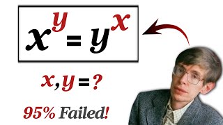 Oxford Math Admission Test How To Solve For X Y?