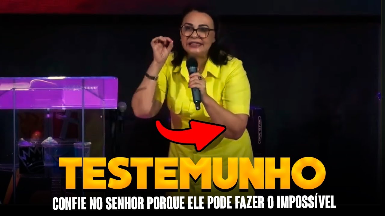 É DE ARREPIAR O TESTEMUNHO DESSA MISSIONÁRIA! CONFIE NO SENHOR PORQUE ELE PODE FAZER O IMPOSSÍVEL