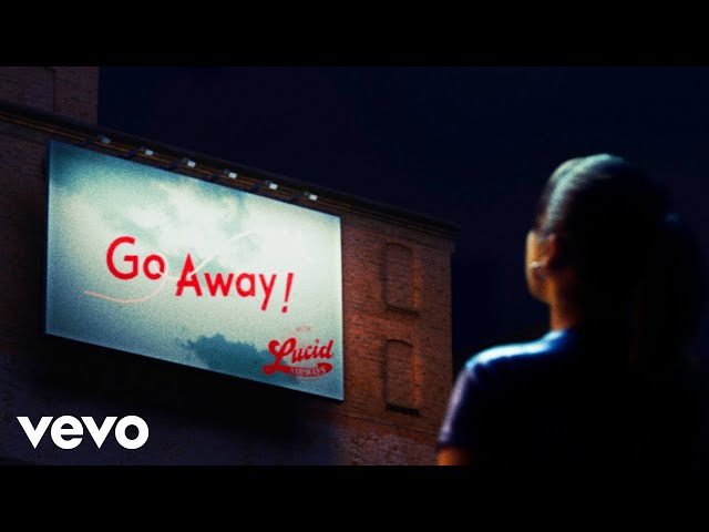 Tate McRae - go away (Lyric Video) 