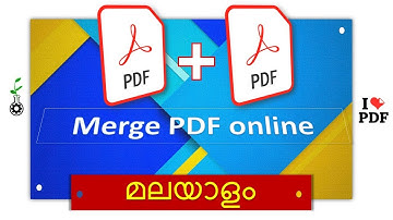 How to Merge PDF files online in Malayalam