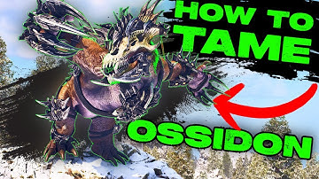 How To TAME An OSSIDON in Ark Survival Ascended!!! Easily Tame with 100% Effective an OSSIDON!!!