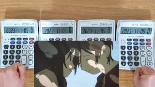 Attack on Titan The Final Season ED "Itterasshai(いってらっしゃい)" Calculator Cover