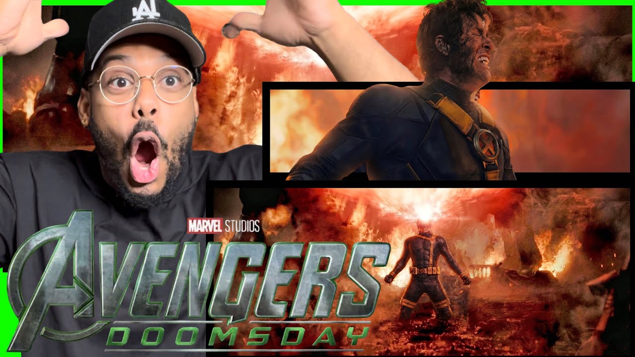 Реакция на трейлер фильма «Мстители: Судный день» и «Люди Икс»! Джеймс Марсден, Циклоп | Магнето ...