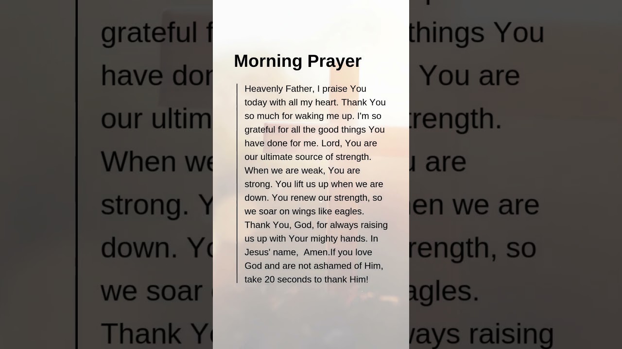 Renewed Strength in God 