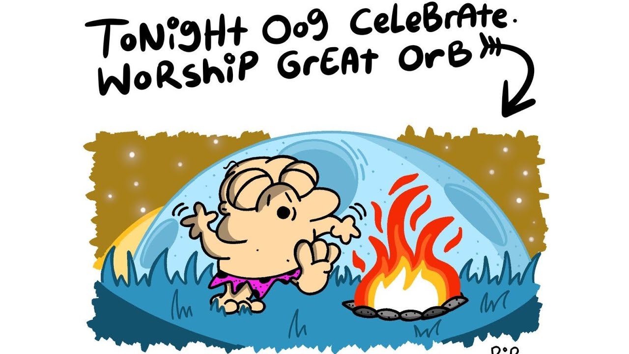 Oog! Diary of a caveman drawing process - YouTube