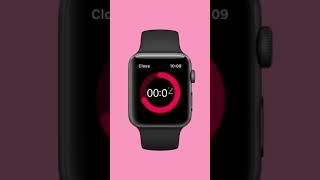 UI/UX - Countdown timer (Apple Watch)