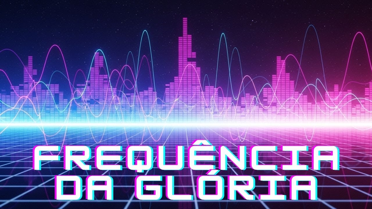 Frequência da Glória: Ouvindo a Voz de Deus no Caos | Musica Gospel Estilo Anos 80 | Synthwave
