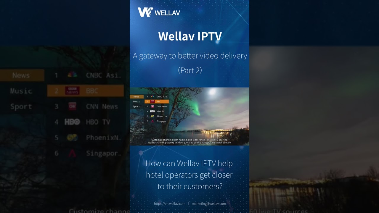 How can #Wellav #IPTV help #hotel #operators get closer to their customers?