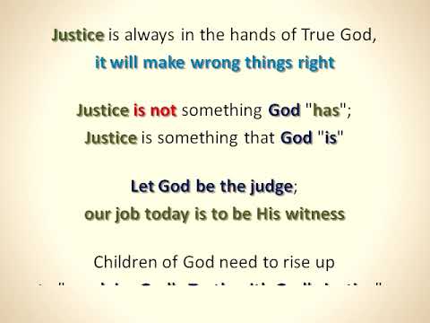 (MWOL 407) (Audio) Proclaim God's Truth with God's justice; defense God's Truth with God's love