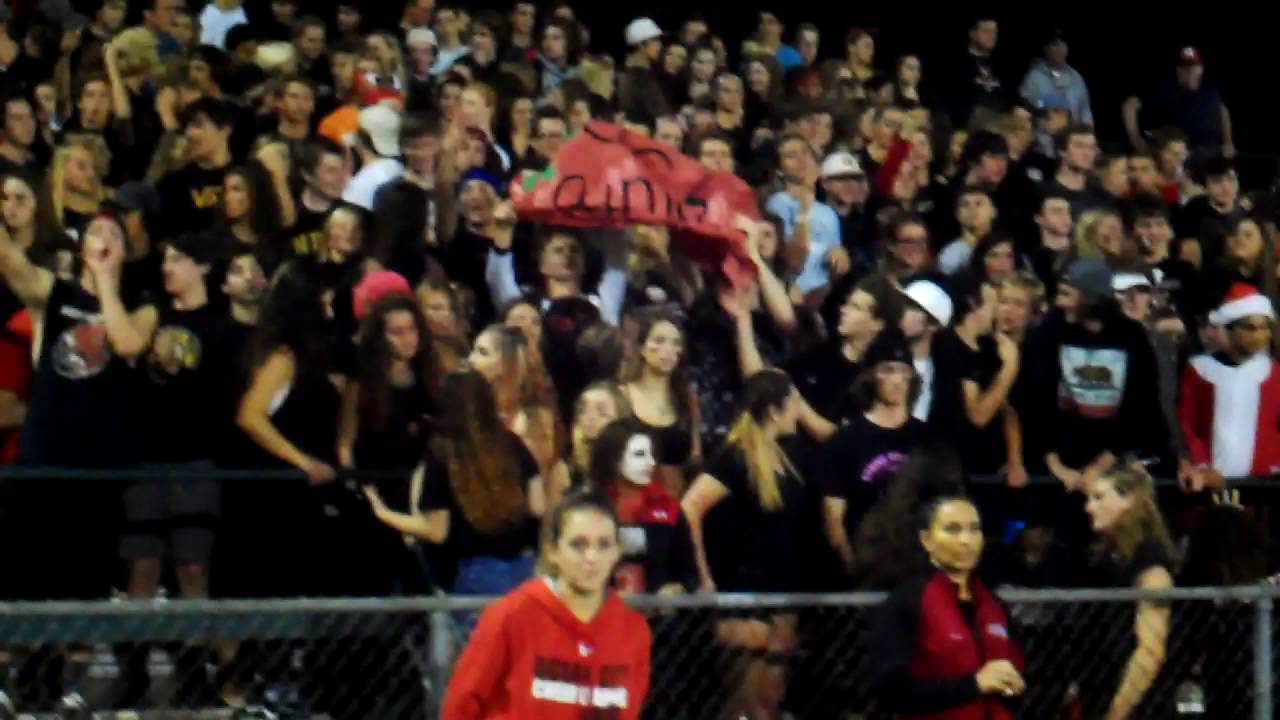Ocean City cheerleaders during Red Raiders' win over Mainland