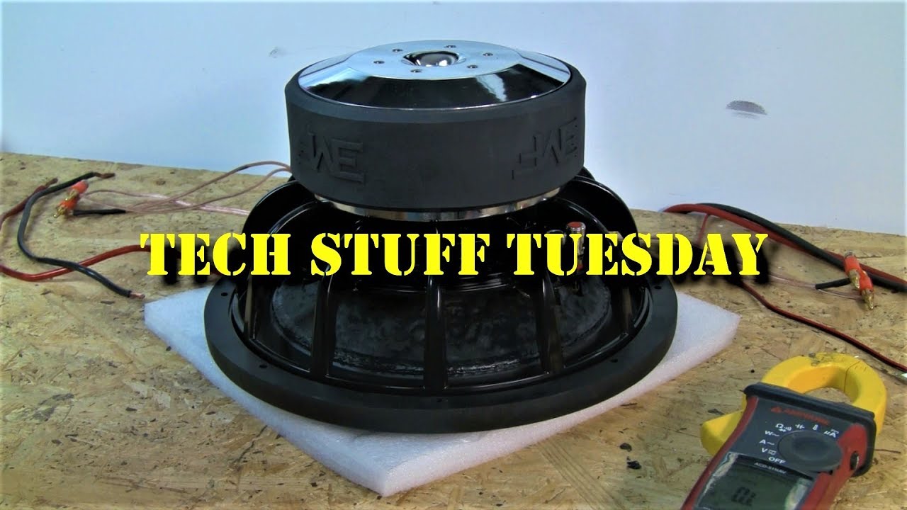 Tech Stuff Tuesday - subwoofer wiring and impedance reading - YouTube