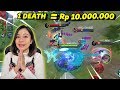 SOLO RANK! 1 DEATH = 10.000.000! AKAN DI DONASIKAN UNTUK MELAWAN COVID-19 - Mobile Legend