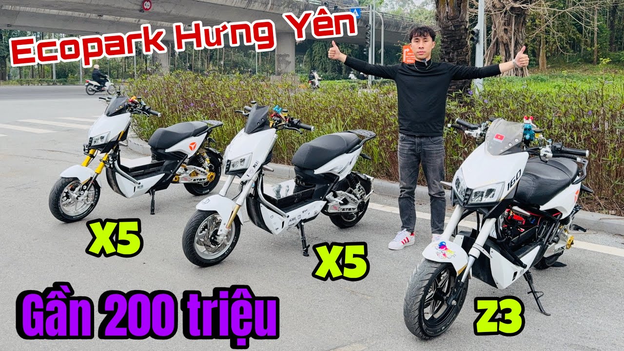 Xe Điện || 3 chiếc Xe Điện độ khủng Top Hưng Yên gần 200 củ có những gì?