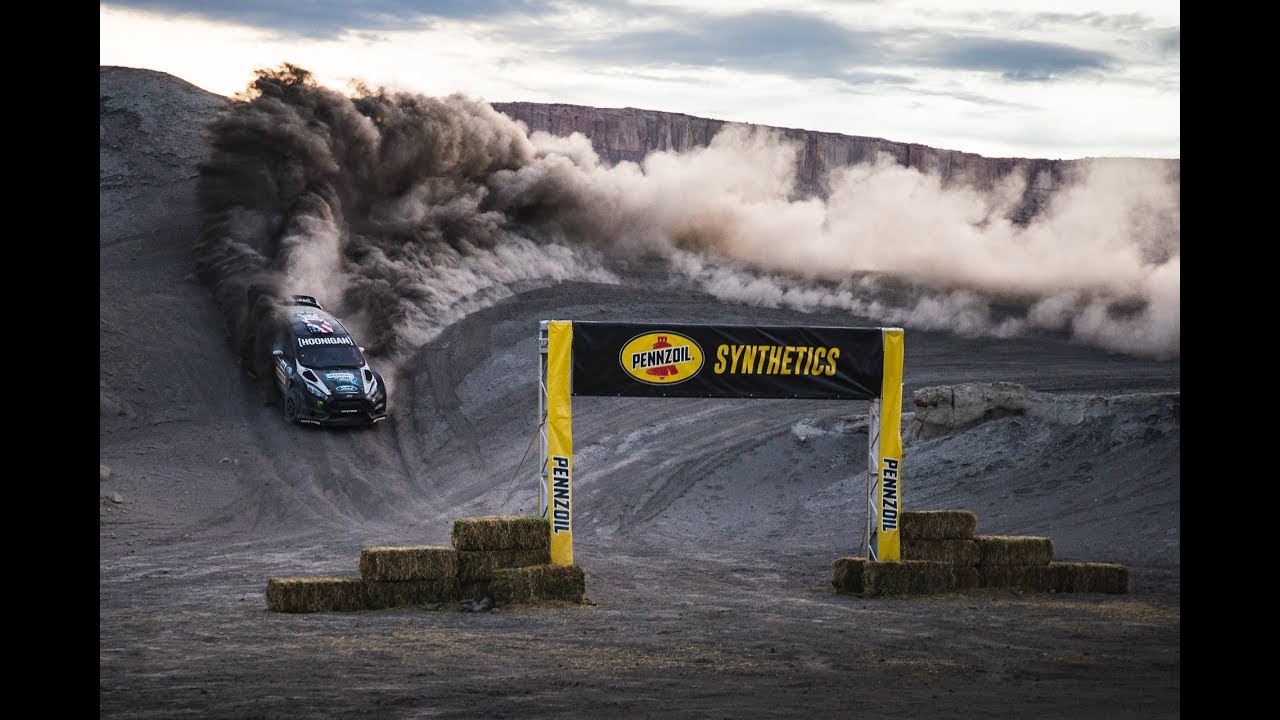 pennzoil synthetics & ken block’s terrakhana | drift in sand | dj car offical | present