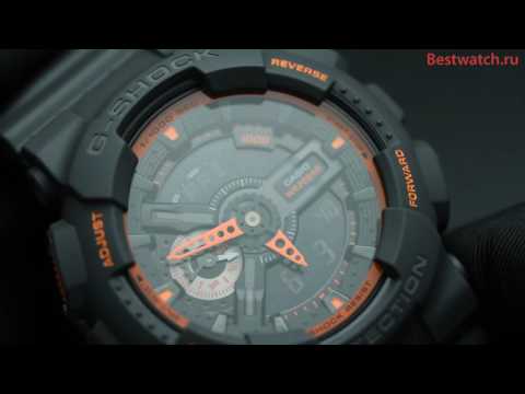 Обзор ударопрочных часов Casio G-Shock GA-110TS-1A4 Обзор ударопрочных часов Casio G-Shock GA-110TS-1A4
