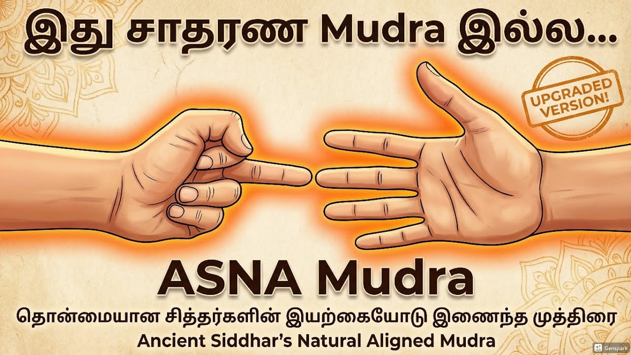 சித்தர்கள் கூறும் விஞ்ஞானம் ASNA Mudra #mudra #mudrasbenefits #முத்திரை 