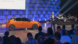 Athlete Statistics new 2020 Opel Corsa-e as presented + Driving