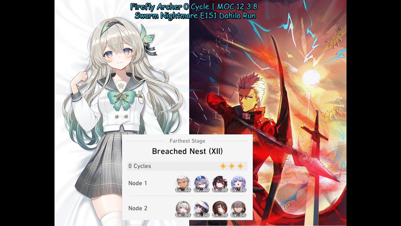 Firefly Archer 0 Cycle | MOC 12 3.8 Swarm Nightmare E1S1 Dahila Run