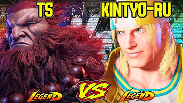 SF6 TS (Akuma) VS Kintyo-Ru (Terry)💥Messatsu💥