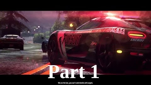 Need for Speed Rivals - Gameplay Walkthrough Part 1 DRIVER TRAINING