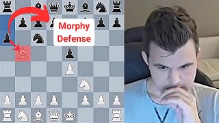 Magnus Carlsen’s Encounter with Morphy’s Defense!