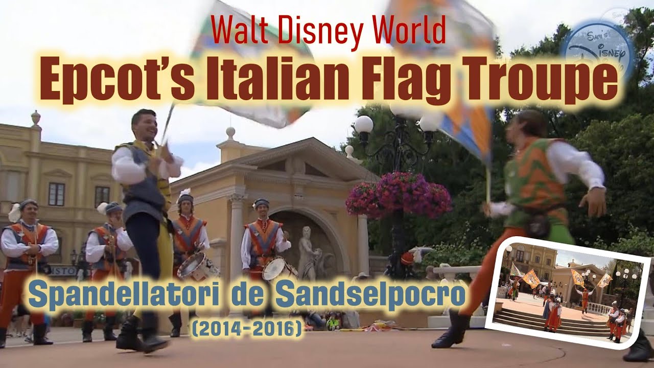 Sbandieratori di Sansepolcro | Epcots Italian Flag Throwing Troupe | 2015 | World Showcase