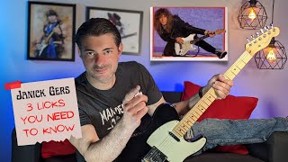 3 Janick Gers Licks You NEED To Know!