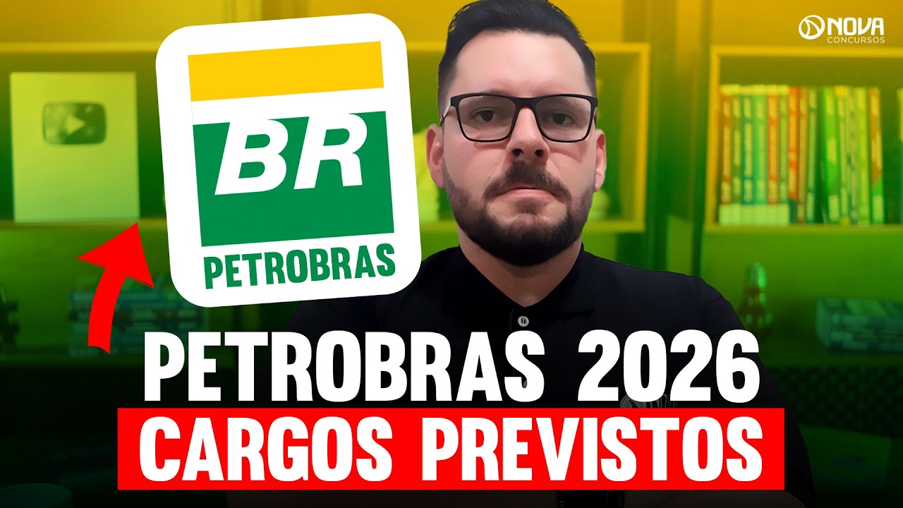 Concurso Petrobras 2026 | Quais cargos vão sair no próximo edital! ⚠️