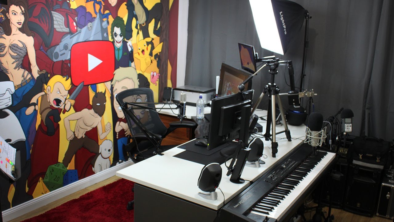 A Tour Of Jazza Studios Youtube