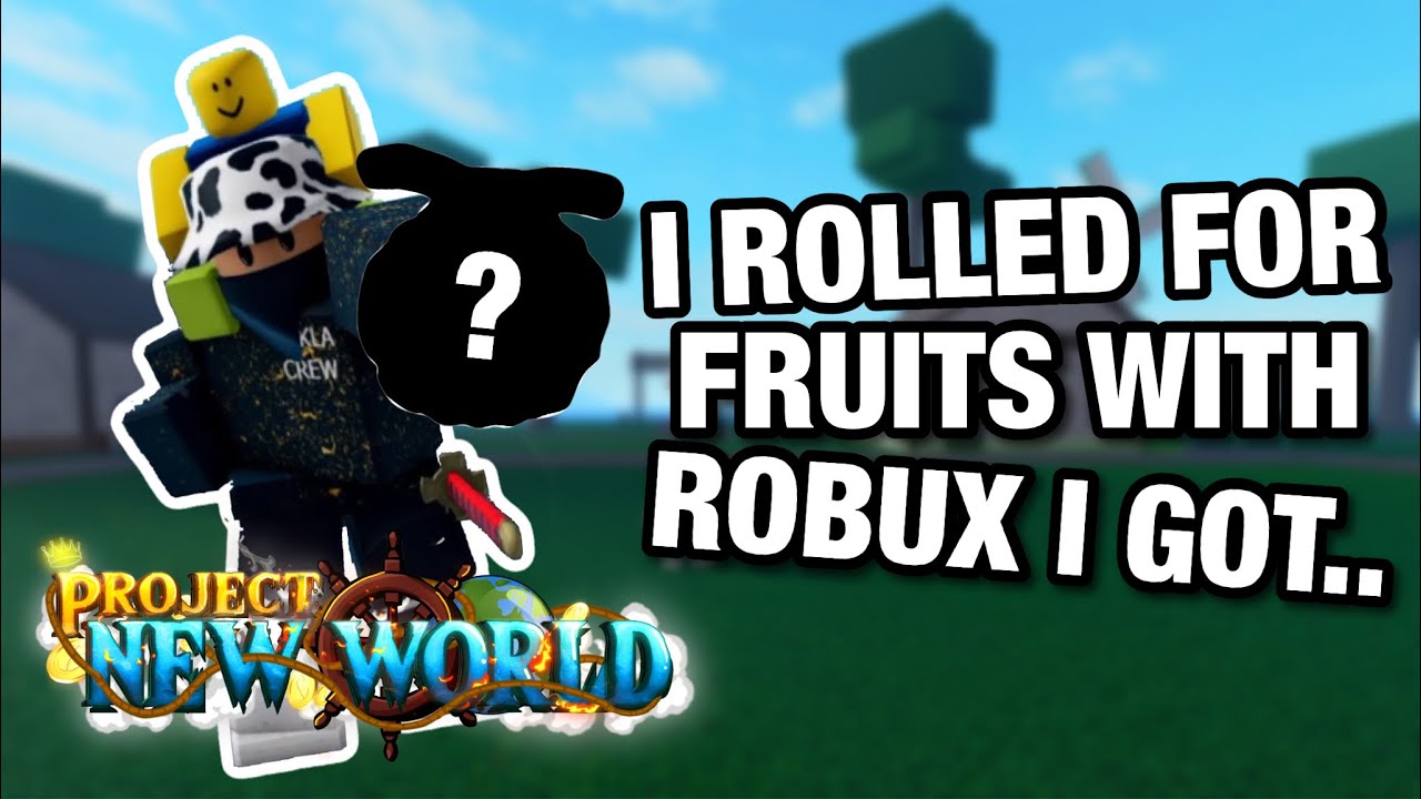 SPINNING FRUITS WITH ROBUX AND I GET THIS