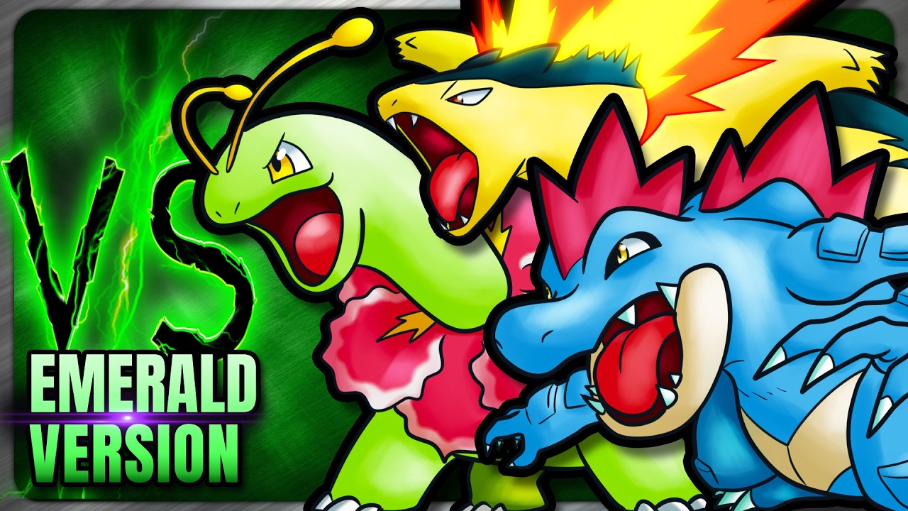 Which Johto Starter is the Best in Hoenn? Meganium vs. Typhlosion vs. Feraligatr