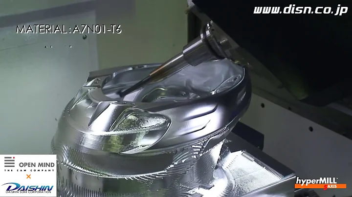 5Axis Machine Cutting HELMET   DAISHIN SEIKI CORPORATION