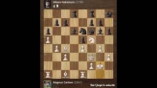 Magnus Carlsen vs Hikaru Nakamura • New in Chess Classic Knockout, 2021