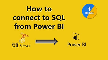 How to connect to SQL Server to import data - Power BI