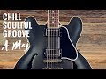 Chill Soulful Groove | Guitar Backing Track Jam in A