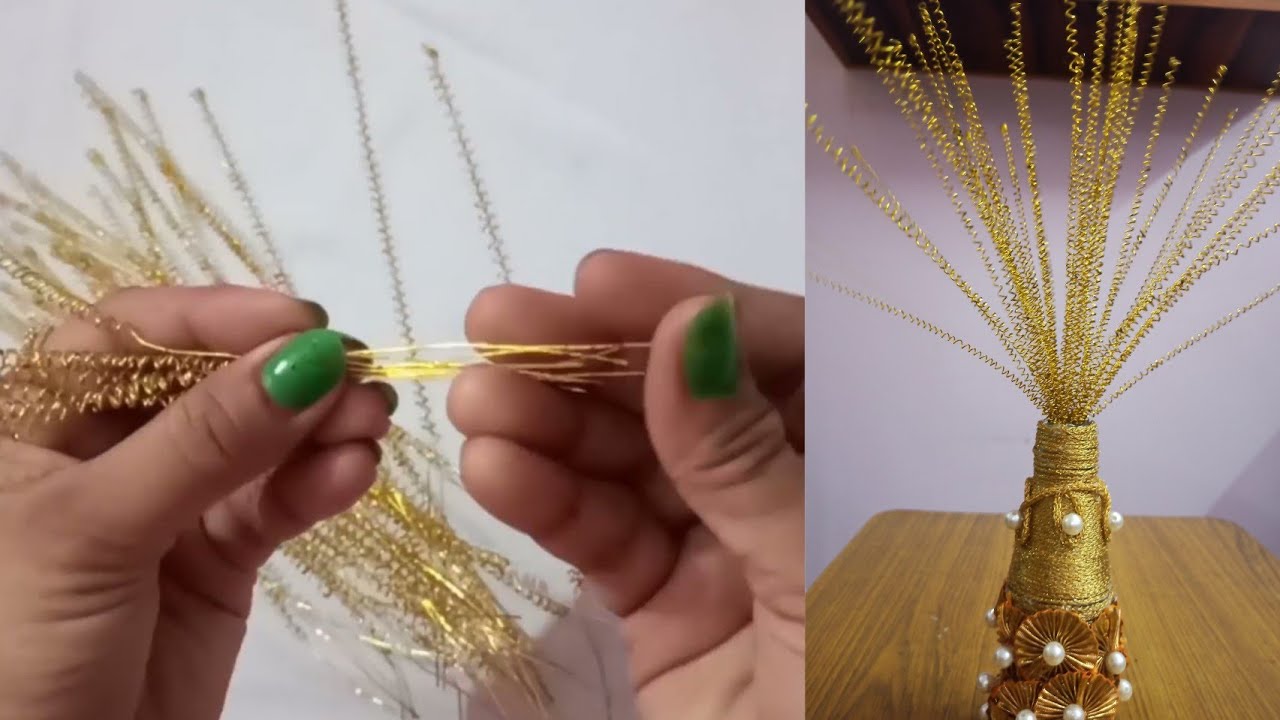 DIY -Wire Tree##How To Make A Tree With Wire..//Artificial Wire Tree ...
